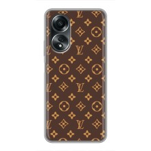 Чохли Луі Вітон для OPPO A58 (4G) (AlphaPrint - LOUIS VUITTON) (фон LOUIS VUITTON)