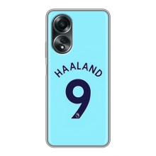 Чехлы с футболистом Ерлинг Холанд для OPPO A58 (4G) (AlphaPrint) (Ерлинг Холанд 9)