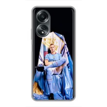 Чехлы с футболистом Ерлинг Холанд для OPPO A58 (4G) (AlphaPrint) (футболист Холанн)