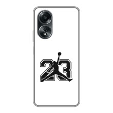 Чехлы для OPPO A58 (4G) - с картинкой JORDAN (AlphaPrint) (Jordan 23)