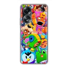 Чехол для OPPO A58 (4G) Бравл Старс (VPrint)