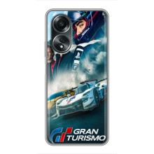 Чехол Gran Turismo / Гран Туризмо на Оппо А58 (4G) (Гонки)