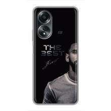 Чехол Месси футболист для OPPO A58 (4G) (The best Messi)