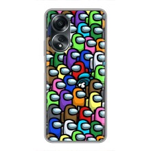 Чехол Амонг Ас для OPPO A58 (4G) (AlphaPrint) (Убит)