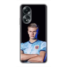 Чехол с картинкой Эрлинг Холанд на OPPO A58 (4G) (Холанд Норвежец)
