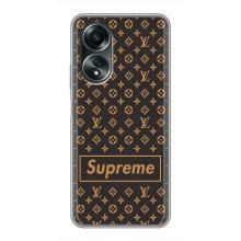 Чехол для OPPO A58 (4G) с картинкой Supreme (AlphaPrint)