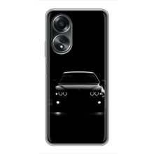 Чехол для Оппо А58 - с принтом БМВ (AlphaPrint) (Машина BMW)