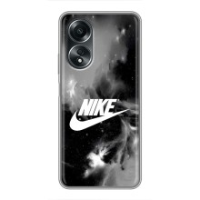 Чехол для OPPO A58 (4G) - с принтом Найк (AlphaPrint) (Лого Найк)