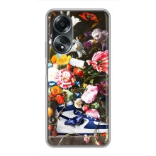 Чехол для OPPO A58 (4G) - с принтом Найк (AlphaPrint) (Стиль Найк)