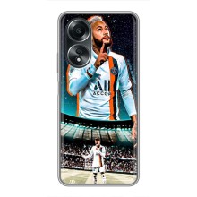 Чехол Неймар для OPPO A58 (4G) (AlphaPrint) (Неймар ПСЖ)