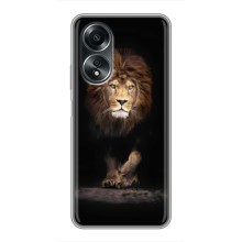 Чехол со Львом для OPPO A58 (4G) (VPrint) (Лев)