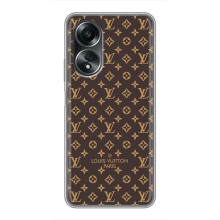 Чехол Стиль Louis Vuitton на OPPO A58 (4G) (Фон Луи Виттон)