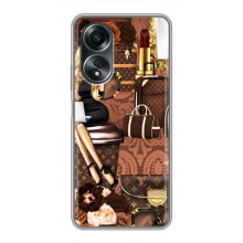 Чехол Стиль Louis Vuitton на OPPO A58 (4G) (Мода Луи Виттон)