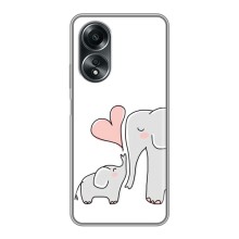 Чехлы на день мамы для Оппо А58 (4G) – Мама