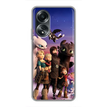Чехол дракон Беззубик для OPPO A58 (4G) – Герои дракона