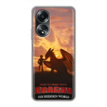 Чехол дракон Беззубик для OPPO A58 (4G) – Постер Беззубика