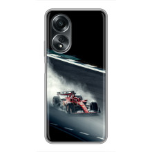 Чехол Формула1 на OPPO A58 (4G) – Болид