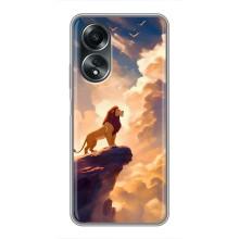 Чехол Король лев на Оппо А58 – Симба