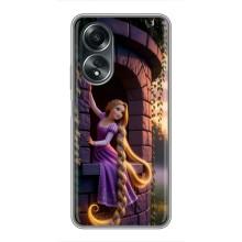 Чехол Рапунцель для OPPO A58 (4G) (Рапунцель на башне)