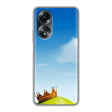 Чехол с мультфильмом Шрек на OPPO A58 (4G) – Голова Шрека