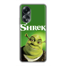 Чехол с мультфильмом Шрек на OPPO A58 (4G) – Шрек