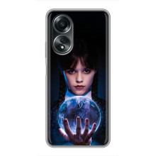 Чехол с дизайном Венздей 2 на OPPO A58 (4G) – Волшебная Уэнсдей
