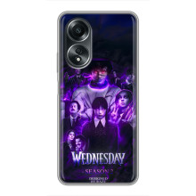 Чехол с дизайном Венздей 2 на OPPO A58 (4G)