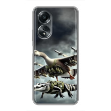 Чехол банты для OPPO A58 (4G)