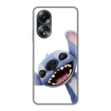 Чехол с принтом Стич на OPPO A58 (4G) (Стич)