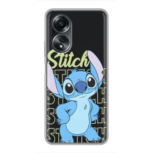 Чехол с принтом Стич на OPPO A58 (4G) (Stitch 626)