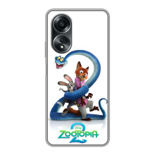 Чехол Зоотрополіс на OPPO A58 (4G)