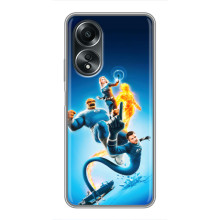 Чехол с принтом Фантастическая четверка для OPPO A58 (4G) – Фантастическая четверка