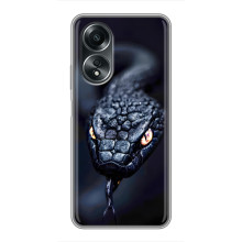 Чехол с картинкой «Хищники» для OPPO A58 (4G) (Змея)
