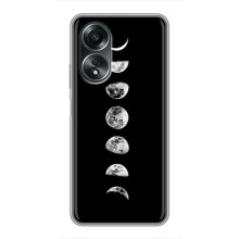Космические Чехлы для Оппо А58 (VPrint) (Планеты)