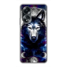Защитные чехлы для Оппо А58 (AlphaPrint) (ХИТ продаж) ВОЛК (Волк)