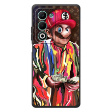 Брендновые Чехлы для OPPO A5m - (PREMIUMPrint) (Mario LV)