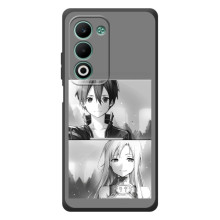 Чехол с персонажами АНИМЕ на OPPO A5m – Кирито-Асуна