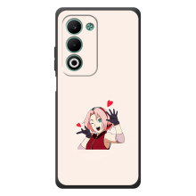 Чехлы Персонажи Аниме Наруто для OPPO A5m (AlphaPrint) (Лайк Сакура)