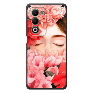 Чехлы (ART) Цветы на OPPO A5m (VPrint)