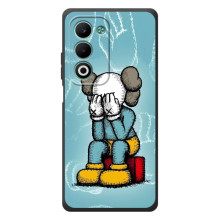 Чехлы для OPPO A5m - Bearbrick Louis Vuitton (PREMIUMPrint) (Плач Bearbrick)