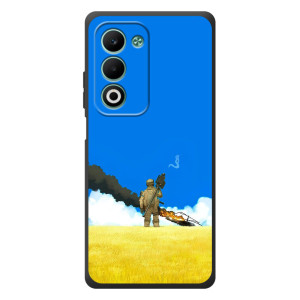 Чехлы на военную тематику для OPPO A5m – Попадание