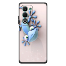 Чохли з зображенням різних тварин на OPPO A5m (Геккон)