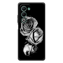 Чехол с картинкой (Стильные) для А5м - (AlphaPrint) – Черная роза