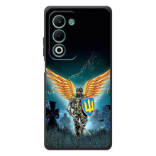 Чехлы с картинкой ЗСУ для OPPO A5m (AlphaPrint) (Солдат ЗСУ)