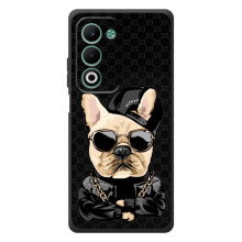 Чехлы с крутыми принтами для OPPO A5m - (PREMIUMPrint) (Стильная собака)