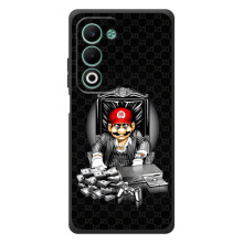 Чехлы с крутыми принтами для OPPO A5m - (PREMIUMPrint) (Супер Марио)