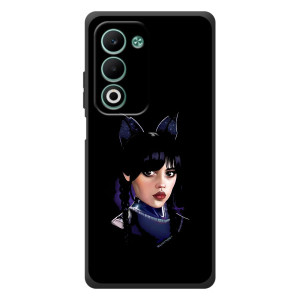Чехлы с принтом Уэнсдей на OPPO A5m – Милая Уэнсдей