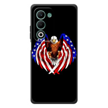 Чехол Флаг USA для OPPO A5m – Крылья США