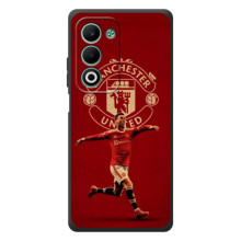 Чехол футболист Роналду для  – Роналду в МЮ