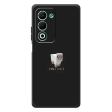 Чехол Майнкрафт на OPPO A5m (AlphaPrint) Minecraft – Овечка Майнкрафт